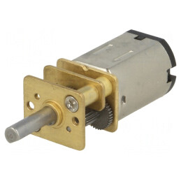 Motor DC cu Transmisie HPCB 6V 1,5A Ax Crestătură D | Electronic-mag.ro | Componente Electronice