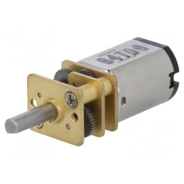 Motor DC cu Transmisie HPCB 6V 1,5A Ax Crestătură D 210:1 | Electronic-mag.ro | Componente Electronice