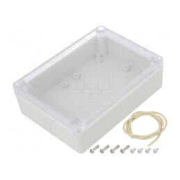 Carcasă universală policarbonat 105x145x40mm Ritec | Electronic-mag.ro | Componente Electronice