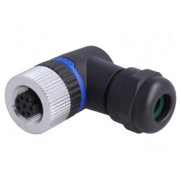 Mufă M12 8 PIN mamă pe cablu IP67 | Electronic-mag.ro | Componente Electronice