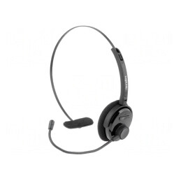 Wireless Headphones with Microphone Black | Electronic-mag.ro | Componente Electronice