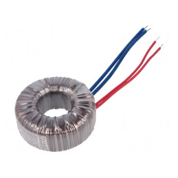 Transformator toroidal pentru halogene 60VA 230V 11.5V 5.22A