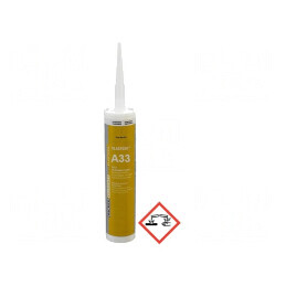 Gumă siliconică bej 310ml ELASTOSIL A33 | Electronic-mag.ro | Componente Electronice