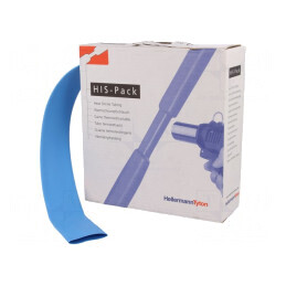 Manșon termocontractabil albastru 25,4mm x 5m | Electronic-mag.ro | Componente Electronice