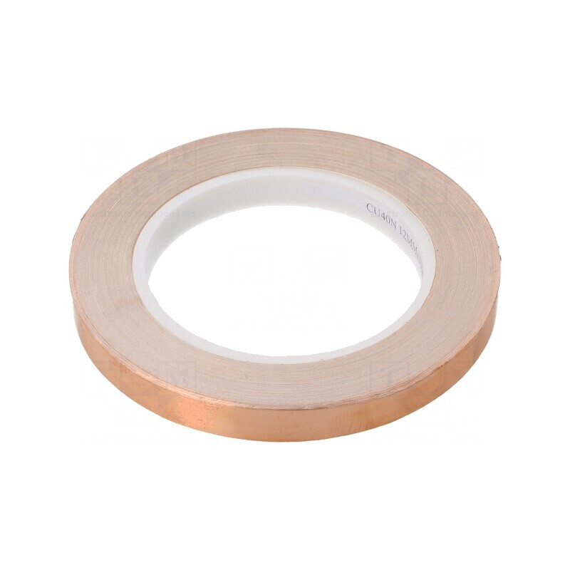 Bandă Electroconductoare 12mm x 33m Cupru 6% | Electronic-mag.ro | Componente Electronice Bandă Electroconductoare 12mm x 33m Cupru 6% | Electronic-mag.ro | Componente Electronice