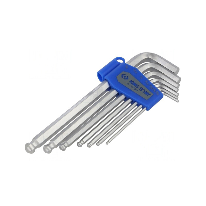 Set Chei Imbus Sferic Oțel Crom-Vanadium Lung 7 Bucăți | Electronic-mag.ro | Componente Electronice