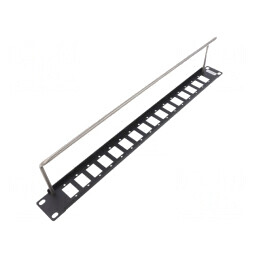 Patch Panel Adaptor Montare Slim Rack 29mm | Electronic-mag.ro | Componente Electronice