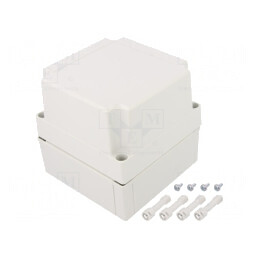 Carcasă Universală Policarbonat 130x130x125mm | Electronic-mag.ro | Componente Electronice