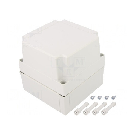 Carcasă Universală Policarbonat 130x130x125mm | Electronic-mag.ro | Componente Electronice