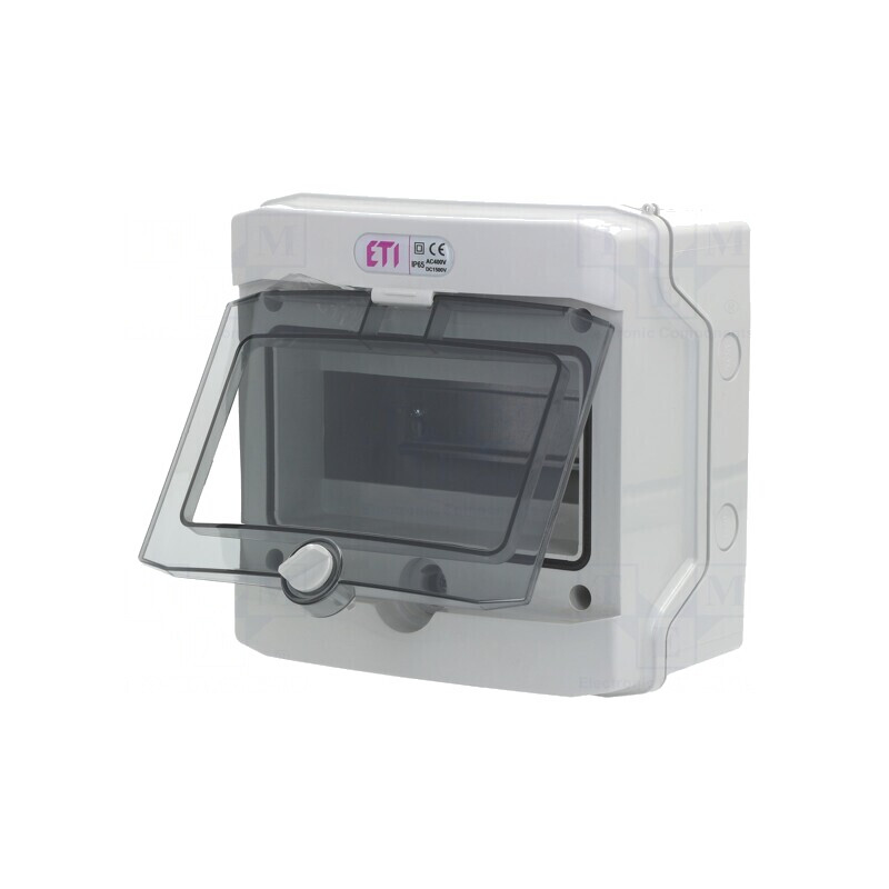 Carcasă IP65 Gri Deschis pentru Aparatură Modulară 8 Module | Electronic-mag.ro | Componente Electronice Carcasă IP65 Gri Deschis pentru Aparatură Modulară 8 Module | Electronic-mag.ro | Componente Electronice
