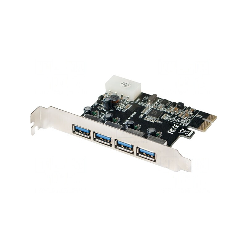 Card Extensie PCIe USB 3.0 x4 Porturi | Electronic-mag.ro | Componente Electronice