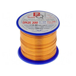 Sârmă Dublu Emailată 0,4mm 0,25kg | Electronic-mag.ro | Componente Electronice
