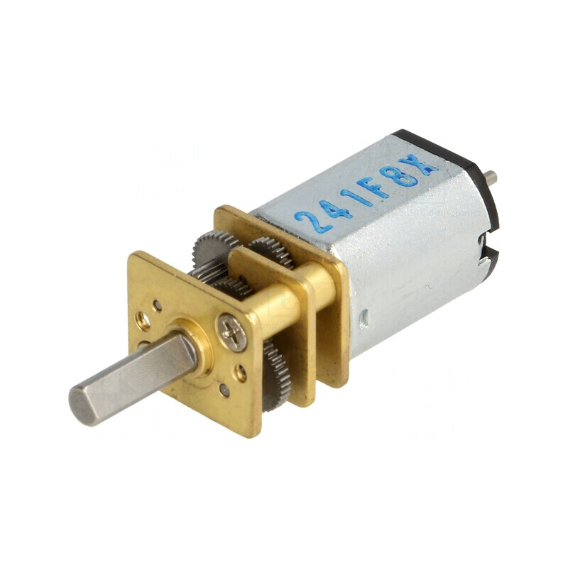 Motor DC cu Transmisie 6V 670mA 298:1 Micro Metal Gearmotor | Electronic-mag.ro | Componente Electronice