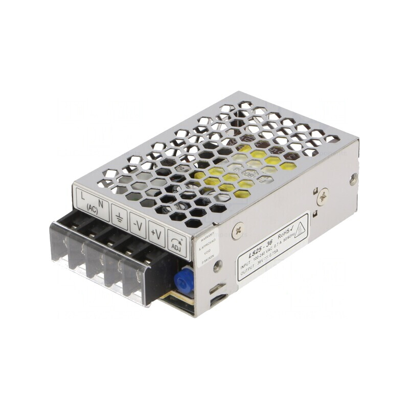 Alimentator Pulsatoriu Modular 25W 36VDC | Electronic-mag.ro | Componente Electronice