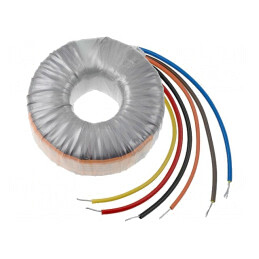 Transformator: toroidal | 50VA | 230VAC | 15V | 15V | 1,667A | 1,667A | 55121-P1S2