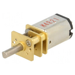 Motor DC cu Transmisie HPCB 12V Dual-Shaft 5:1 | Electronic-mag.ro | Componente Electronice