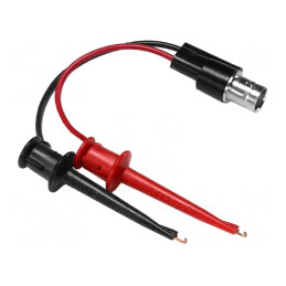 Cablu de măsurare 60VDC BNC cu clipsuri 50Ω POMONA | Electronic-mag.ro | Componente Electronice