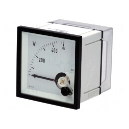 Voltmetru Panou 0-500V True RMS 45-65Hz | Electronic-mag.ro | Componente Electronice