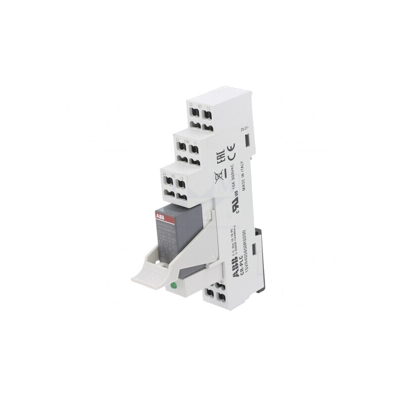 Releu Intermediar DPDT 24VDC pentru Şină DIN | Electronic-mag.ro | Componente Electronice