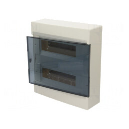 Carcasă pentru aparatură modulară IP40 24 module VD212TP | Electronic-mag.ro | Componente Electronice