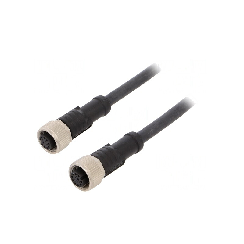 Cablu Senzori/Automatizări M12-M12 1m | Electronic-mag.ro | Componente Electronice