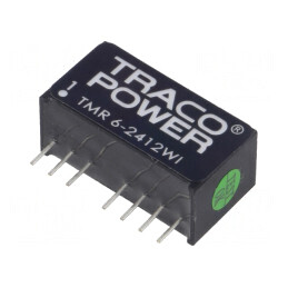 Convertor DC-DC 6W 9-36V la 12V 500mA SIP8 | Electronic-mag.ro | Componente Electronice