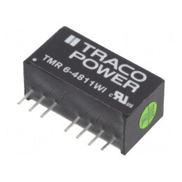 Convertor DC/DC 6W 18-75V la 5V 1200mA SIP8 | Electronic-mag.ro | Componente Electronice