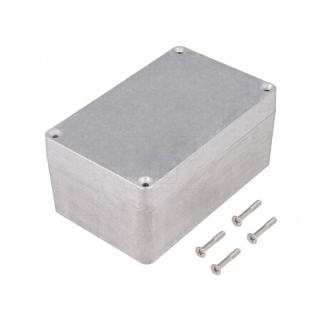 Carcasă Universală Aluminiu IP68 80x125x60mm | Electronic-mag.ro | Componente Electronice