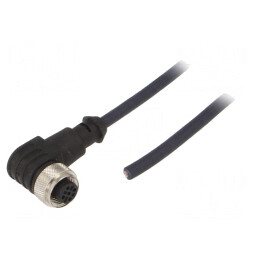 Cablu de conectare M12 4 PIN unghi 3m 250VAC 4A mamă | Electronic-mag.ro | Componente Electronice