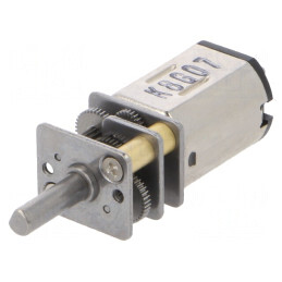 Motor DC cu Transmisie 6V 380:1 Micro Metal | Electronic-mag.ro | Componente Electronice