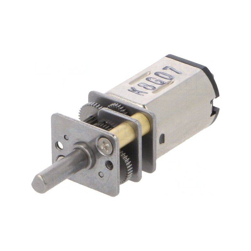 Motor DC cu Transmisie 6V 380:1 Micro Metal | Electronic-mag.ro | Componente Electronice Motor DC cu Transmisie 6V 380:1 Micro Metal | Electronic-mag.ro | Componente Electronice