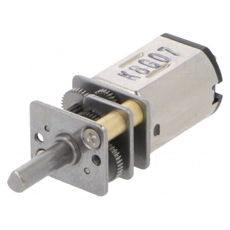 Motor DC cu Transmisie 6V 380:1 Micro Metal | Electronic-mag.ro | Componente Electronice