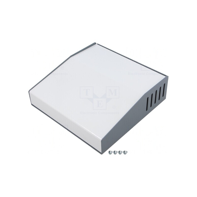 Carcasă Desktop Oțel Gri Închis 178x178x54mm | Electronic-mag.ro | Componente Electronice