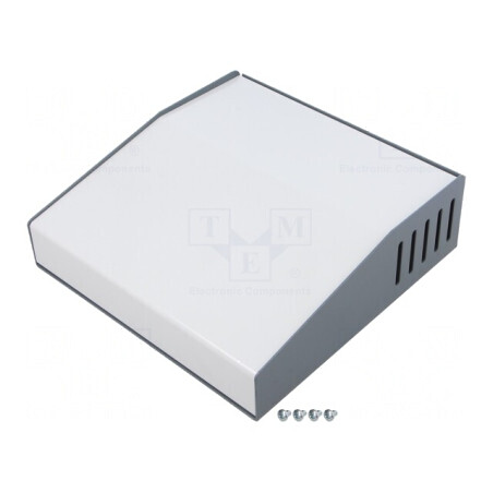 Carcasă Desktop Oțel Gri Închis 178x178x54mm | Electronic-mag.ro | Componente Electronice