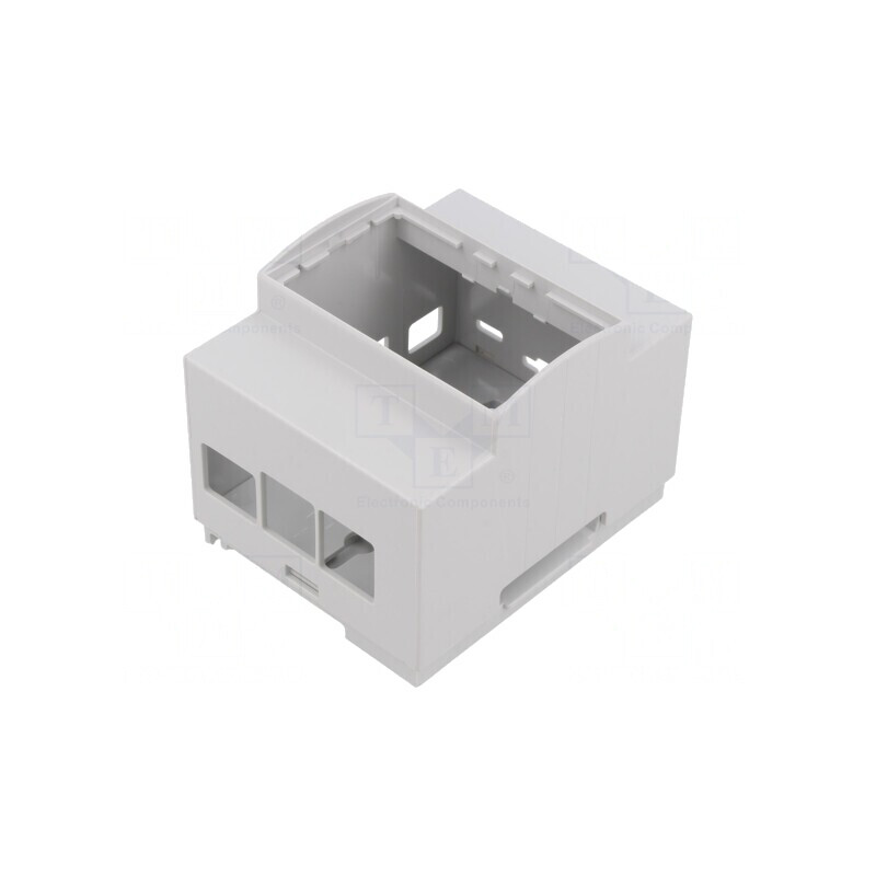 Carcasă Gri pentru Calculator pe Şină DIN | Electronic-mag.ro | Componente Electronice