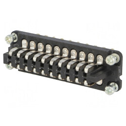 Conector HDC Inserturi de Contact Tată 20 PIN 10A 25V