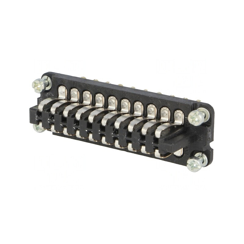 Conector HDC Inserturi de Contact Tată 20 PIN 10A 25V | Electronic-mag.ro | Componente Electronice