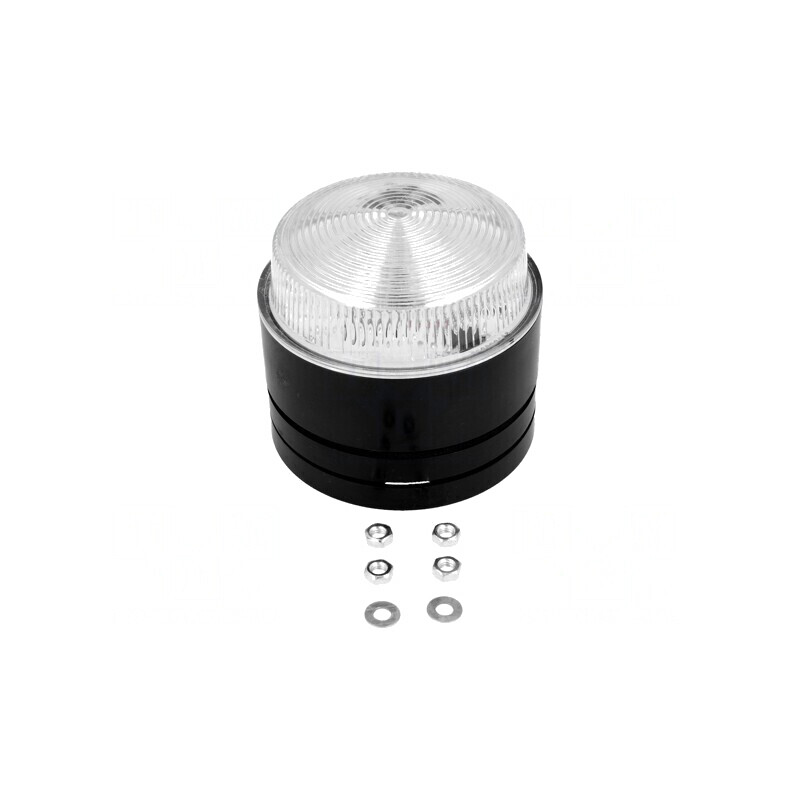 Semnalizator Luminos Lumină Flash Albă X80 IP67 85-265VAC | Electronic-mag.ro | Componente Electronice