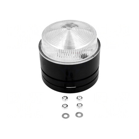 Semnalizator Luminos Lumină Flash Albă X80 IP67 85-265VAC | Electronic-mag.ro | Componente Electronice