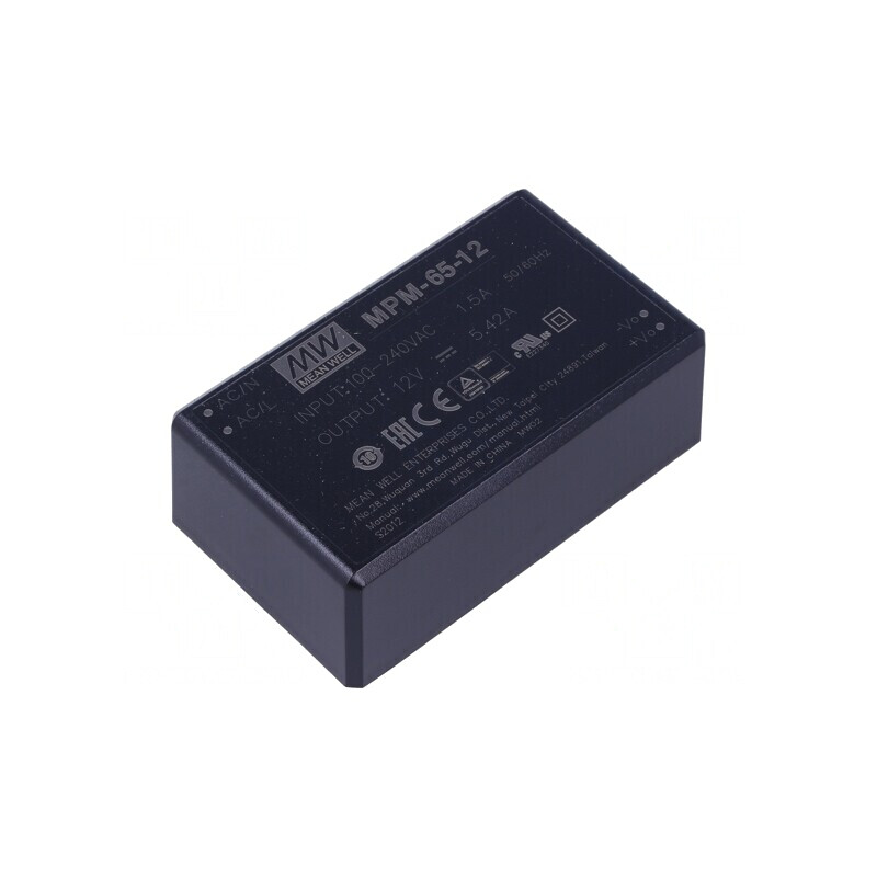Convertor AC/DC 65W 12V 5.42A | Electronic-mag.ro | Componente Electronice