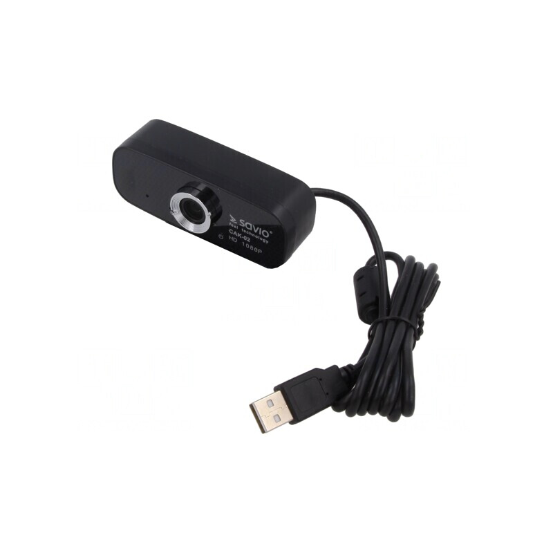 Webcam USB Neagră Full HD 1080p PnP 1,5m | Electronic-mag.ro | Componente Electronice