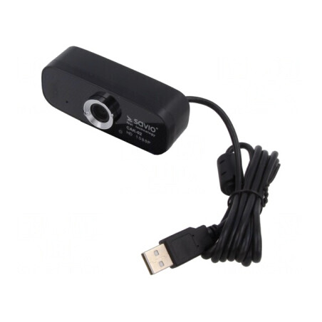 Webcam USB Neagră Full HD 1080p PnP 1,5m | Electronic-mag.ro | Componente Electronice