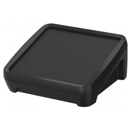 Carcasă Desktop BoPad X Neagră ABS 122mm x 118mm x 57.6mm | Electronic-mag.ro | Componente Electronice