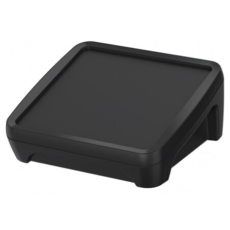 Carcasă Desktop BoPad X Neagră ABS 122mm x 118mm x 57.6mm | Electronic-mag.ro | Componente Electronice