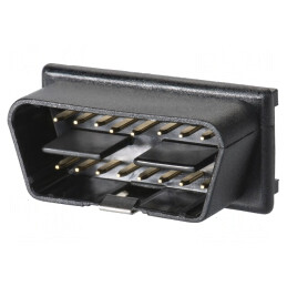 Conector de Diagnosticare OBD II Negru 24V | Electronic-mag.ro | Componente Electronice