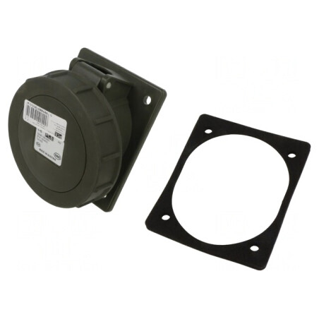 Conector Alimentare AC Trifazat 32A 230V IP67 Soclu Mamă | Electronic-mag.ro | Componente Electronice