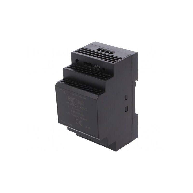 Alimentator Pulsatoriu DIN 60W 24V 2.5A | Electronic-mag.ro | Componente Electronice Alimentator Pulsatoriu DIN 60W 24V 2.5A | Electronic-mag.ro | Componente Electronice