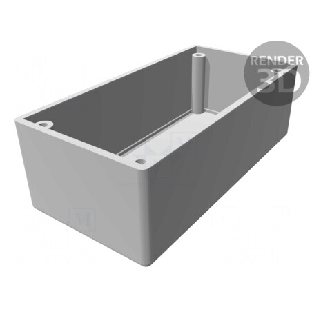 Carcasă ABS cu Ecranare din Oțel Inoxidabil 66x130x55mm | Electronic-mag.ro | Componente Electronice