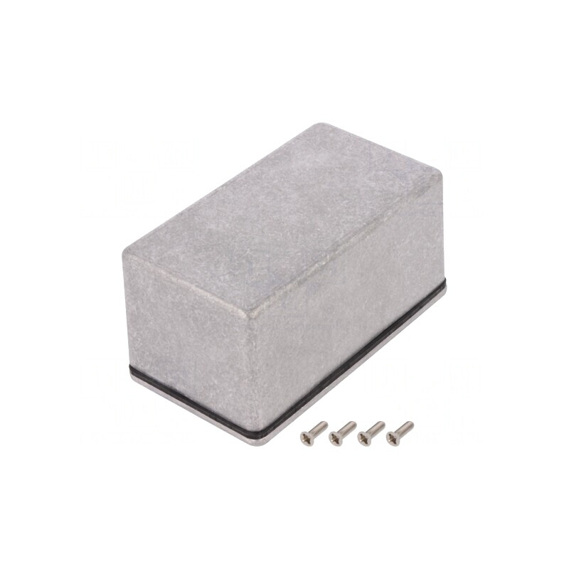 Carcasă Universală Aluminiu 65x115x55mm Naturală | Electronic-mag.ro | Componente Electronice