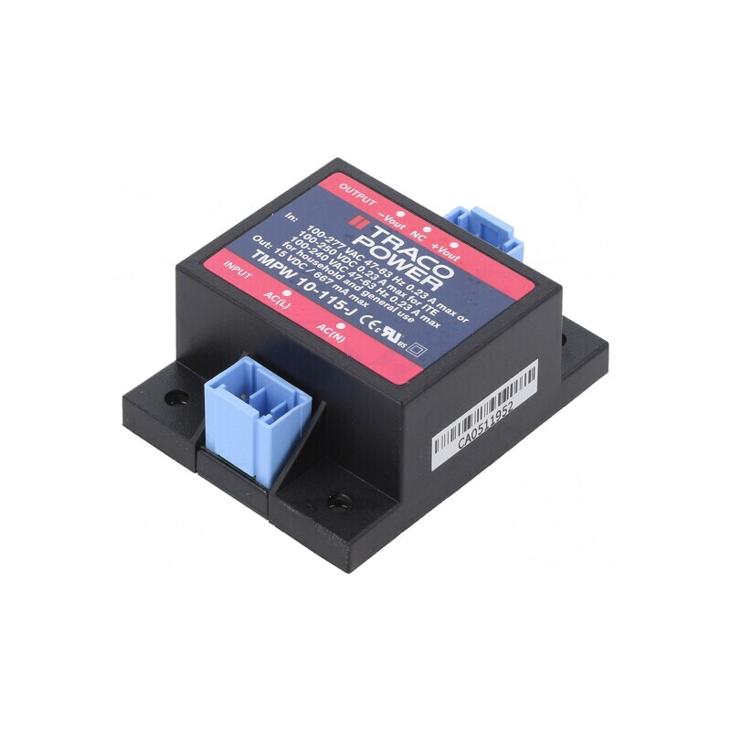 Alimentator Pulsatoriu Încastrabil 10W 15VDC 677mA | Electronic-mag.ro | Componente Electronice